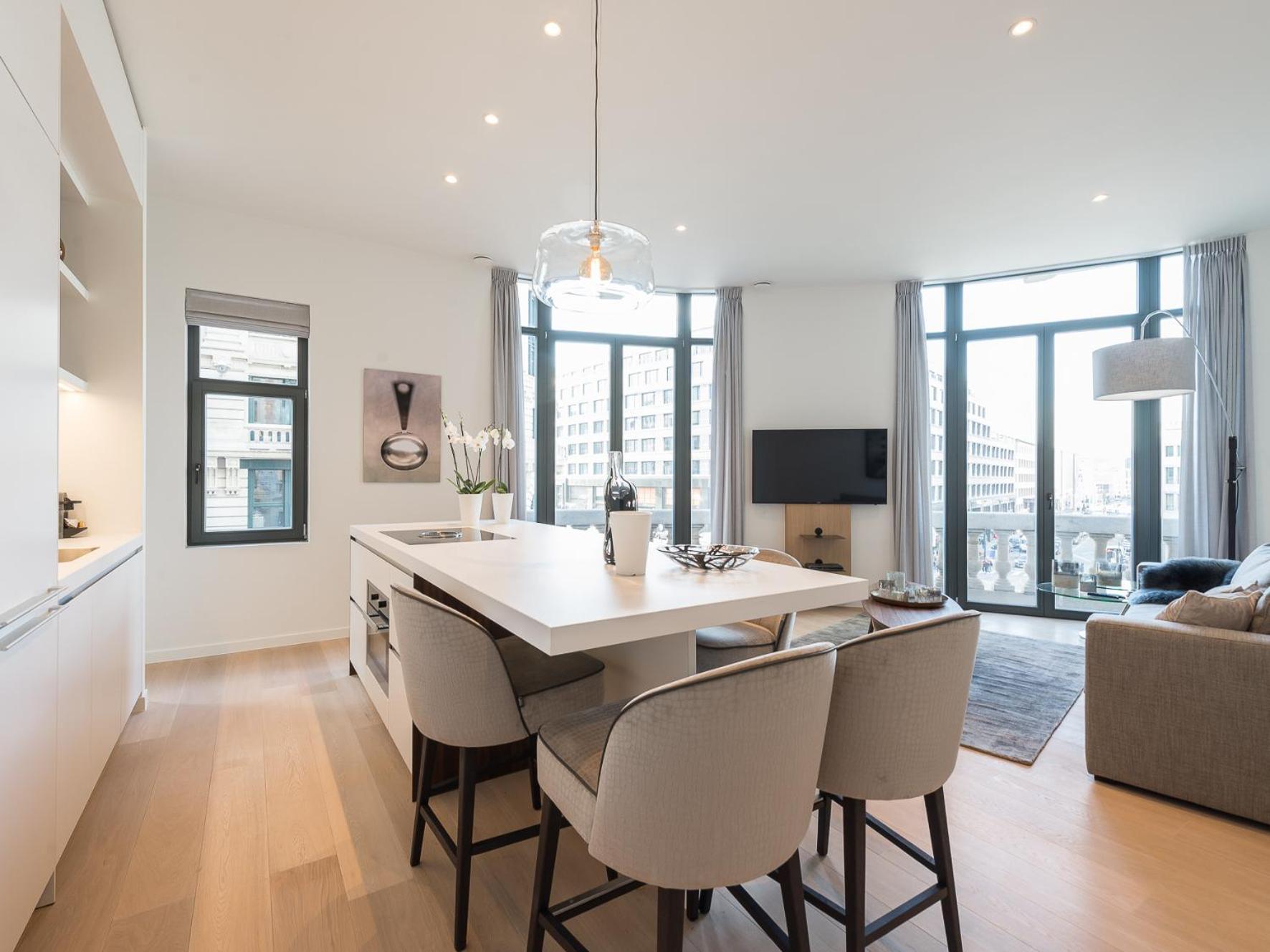 Modern Central 1Br Suite - 90 Sqm Bruksela Zewnętrze zdjęcie