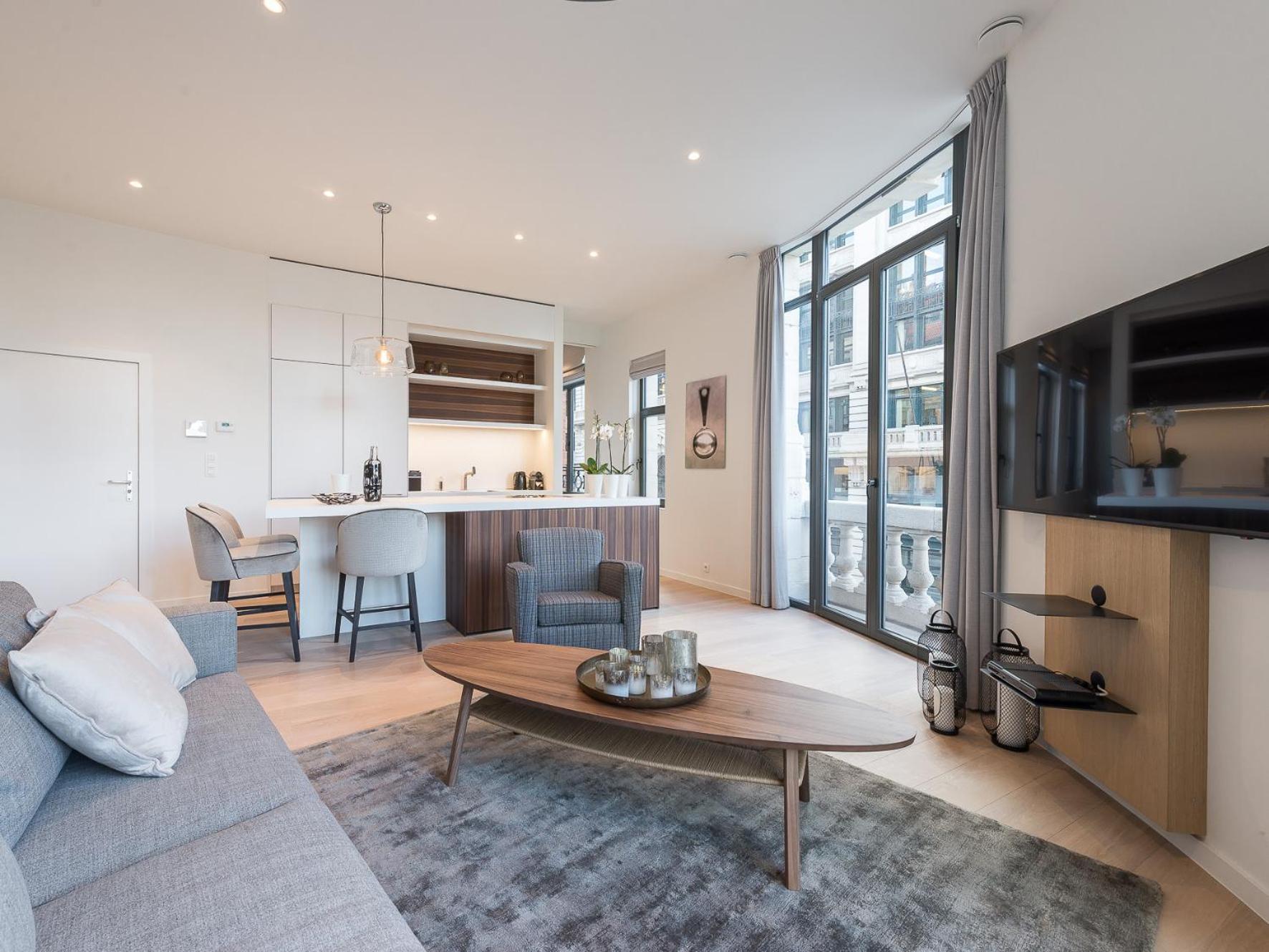 Modern Central 1Br Suite - 90 Sqm Bruksela Zewnętrze zdjęcie